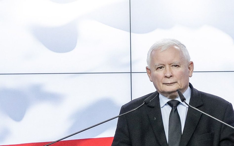 Prezes PiS Jarosław Kaczyński