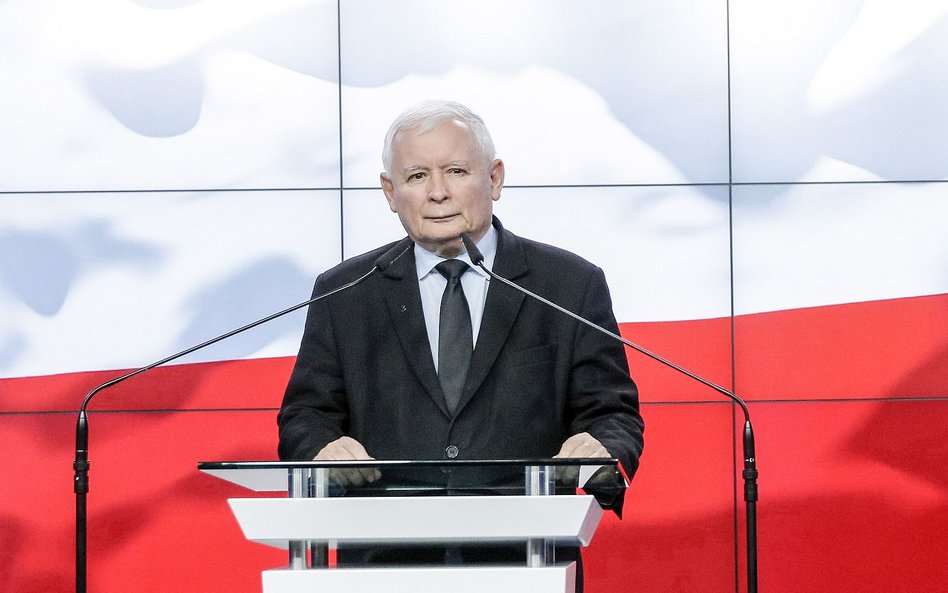 Prezes PiS Jarosław Kaczyński