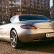 Mercedes SLS na moskiewskiej ulicy (Fot. kishjar? / Foter / CC BY)