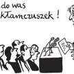 Komentarz rysunkowy. Mówi kłamczuszek