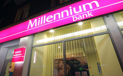 Słabsze wyniki Banku Millennium