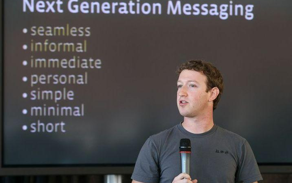Mark Zuckerberg, prezes Facebooka