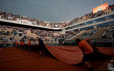 Roland Garros: Deszcz może wszystko popsuć