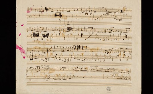 Ballada f-moll. Fot. Narodowy Instytut Fryderyka Chopina