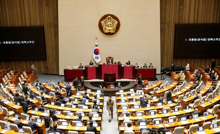 Korea Południowa: Parlament za impeachmentem prezydenta