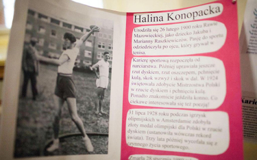 Jak Halina Konopacka szukała flagi