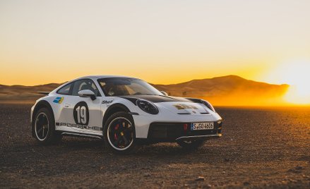 Polski akcent w nowym modelu Porsche.  Barwy rajdówki Sobiesława Zasady