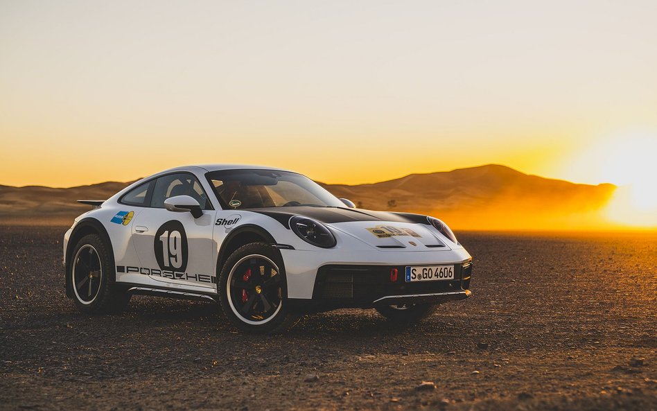 Polski akcent w nowym modelu Porsche.  Barwy rajdówki Sobiesława Zasady