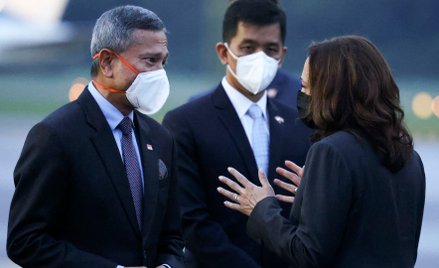 Wiceprezydent USA Kamala Harris w Singapurze
