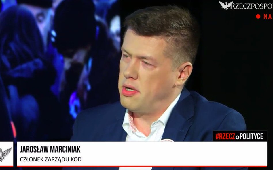 #RZECZoPOLITYCE Jarosław Marciniak: Nie ma mowy o rozłamie w KOD