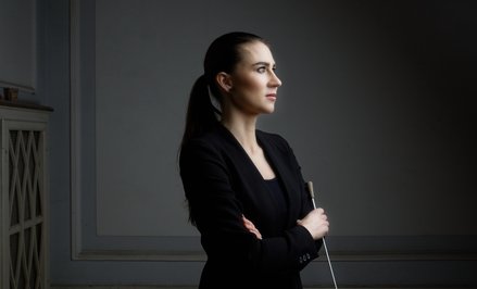 Dyrygentka Marta Gardolińska
