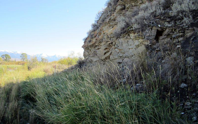 Miejsce w stanie Montana, w którym znaleziono szczątki należące młodego chłopca; Fot. Mike Waters