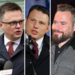 Szymon Hołownia, Sławomir Mentzen i Krzysztof Stanowski