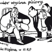 Komentarz rysunkowy. Premier wycina pisiory