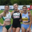 Kryscina Cimanouska (z lewej) podczas mistrzostw Polski w Gorzowie była druga na 200 m – za Natalią 