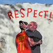Mural włoskiego artysty Salvatore Benintende „TvBoya” w Barcelonie, przedstawiający prezesa Hiszpańs