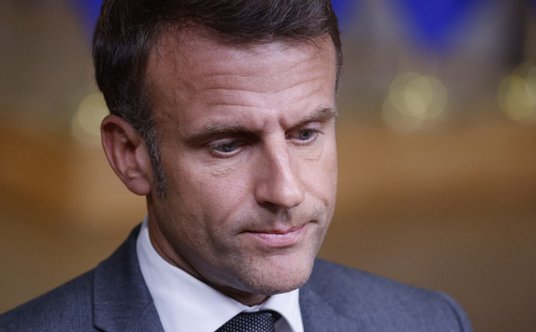 Prezydent Francji Emmanuel Macron