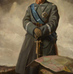 Stefan Norblin „Portret Józefa Piłsudskiego”, 1935, olej, płyta pilśniowa, Muzeum Narodowe w Krakowi