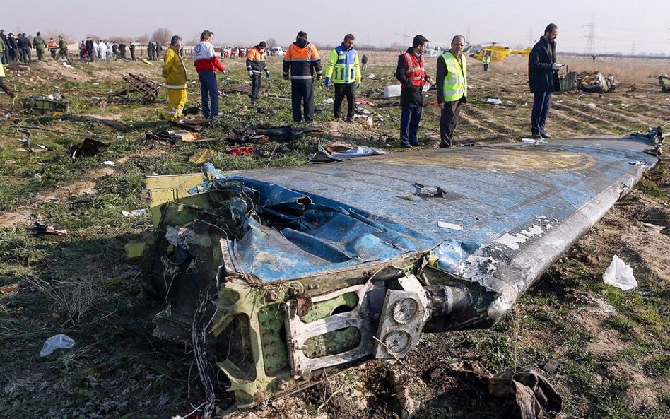 Ukraina podważa irański raport ws. zestrzelenia boeinga nad Teheranem