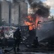Skutki ataku rosyjskich dronów na Zaporoże. Ukraina odpowiada atakami m.in. na cele w rejonie Morza 