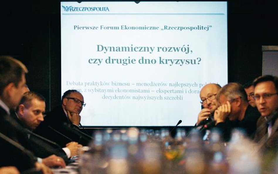 Różne scenariusze rozwoju gospodarczej sytuacji w Polsce zdominowały dyskusję na I Forum Ekonomiczny