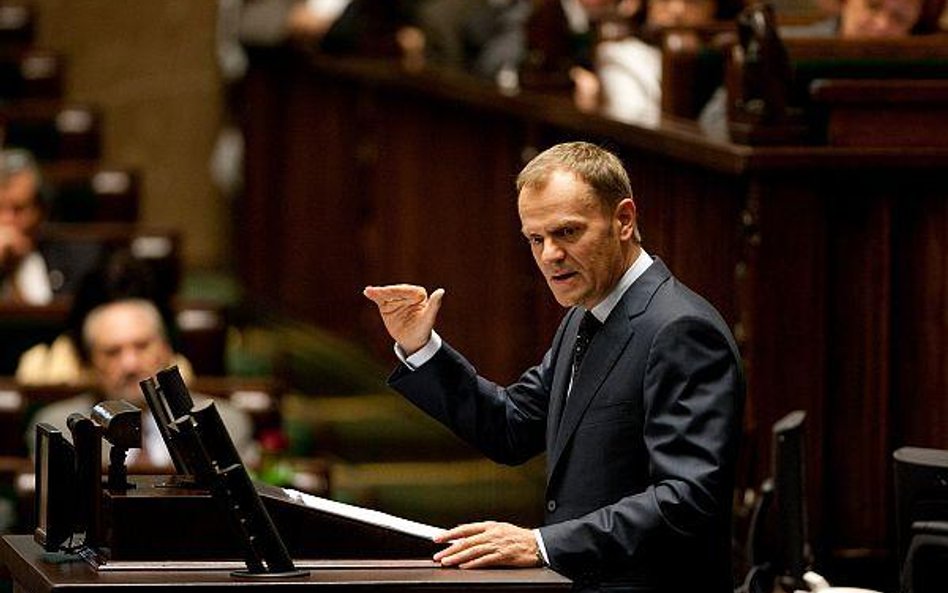 Tusk: My dbamy o Polaków