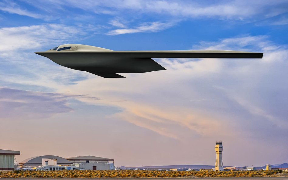 B-21A Raider nabiera kształtów. Nowa wizualizacja amerykańskiego bombowca