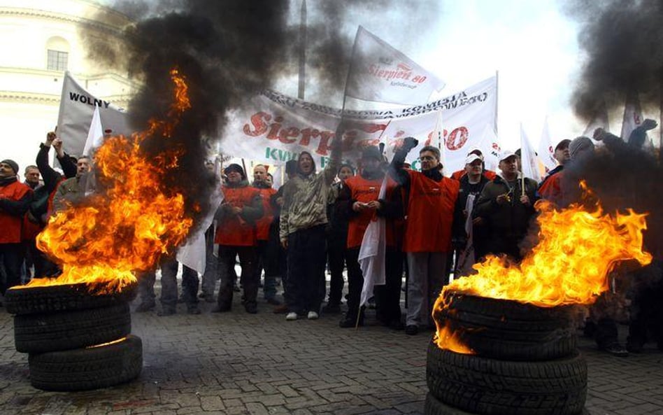 Czy zarządy przestraszą się górniczych protestów?