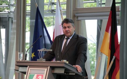Sigmar Gabriel, federalny minister gospodarki.