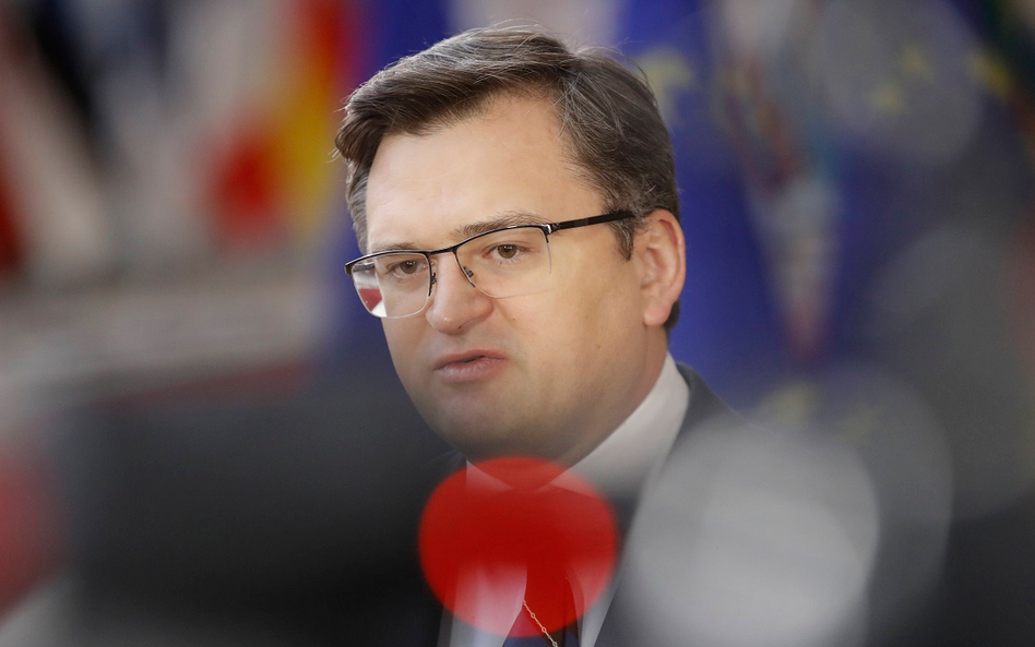 Dmytro Kułeba, minister spraw zagranicznych Ukrainy