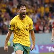 Mathew Leckie cieszy się po zdobyciu gola, który dał Australii awans do 1/8 finału