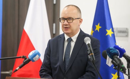 Minister sprawiedliwości Adam Bodnar na otwarciu nowego budynku Sądu Rejonowego i Prokuratury Rejono