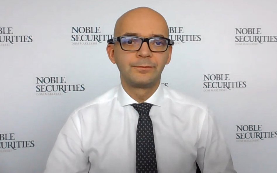 Sobiesław Kozłowski, dyrektor departamentu analiz i doradztwa Noble Securities