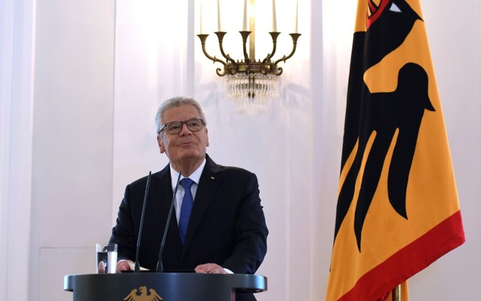 Prezydent Niemiec Joachim Gauck