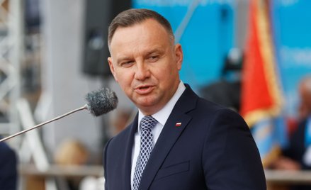 Prezydent Andrzej Duda podczas mszy świętej w ramach głównych uroczystości XXXI Pielgrzymki Rodziny 