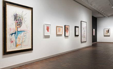 Na wystawie można między innymi zobaczyć pracę, w którą w 2017 r. w nowojorskim domu aukcyjnym Sothe