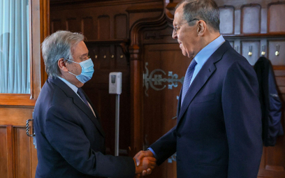 Guterres w Moskwie: Priorytetem jest zmniejszenie ludzkiego cierpienia