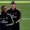 Vinicius Junior (z lewej) i Gareth Bale czyli Real na treningu