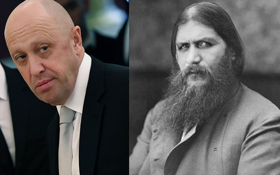Jewgienij Prigożyn i Grigorij Rasputin