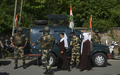Indyjscy żołnierze w Kaszmirze