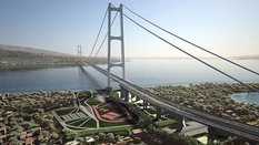 Projektanci mostu musieli uwzględnić ryzyko wystąpienia na tym obszarze silnych wstrząsów sejsmiczny