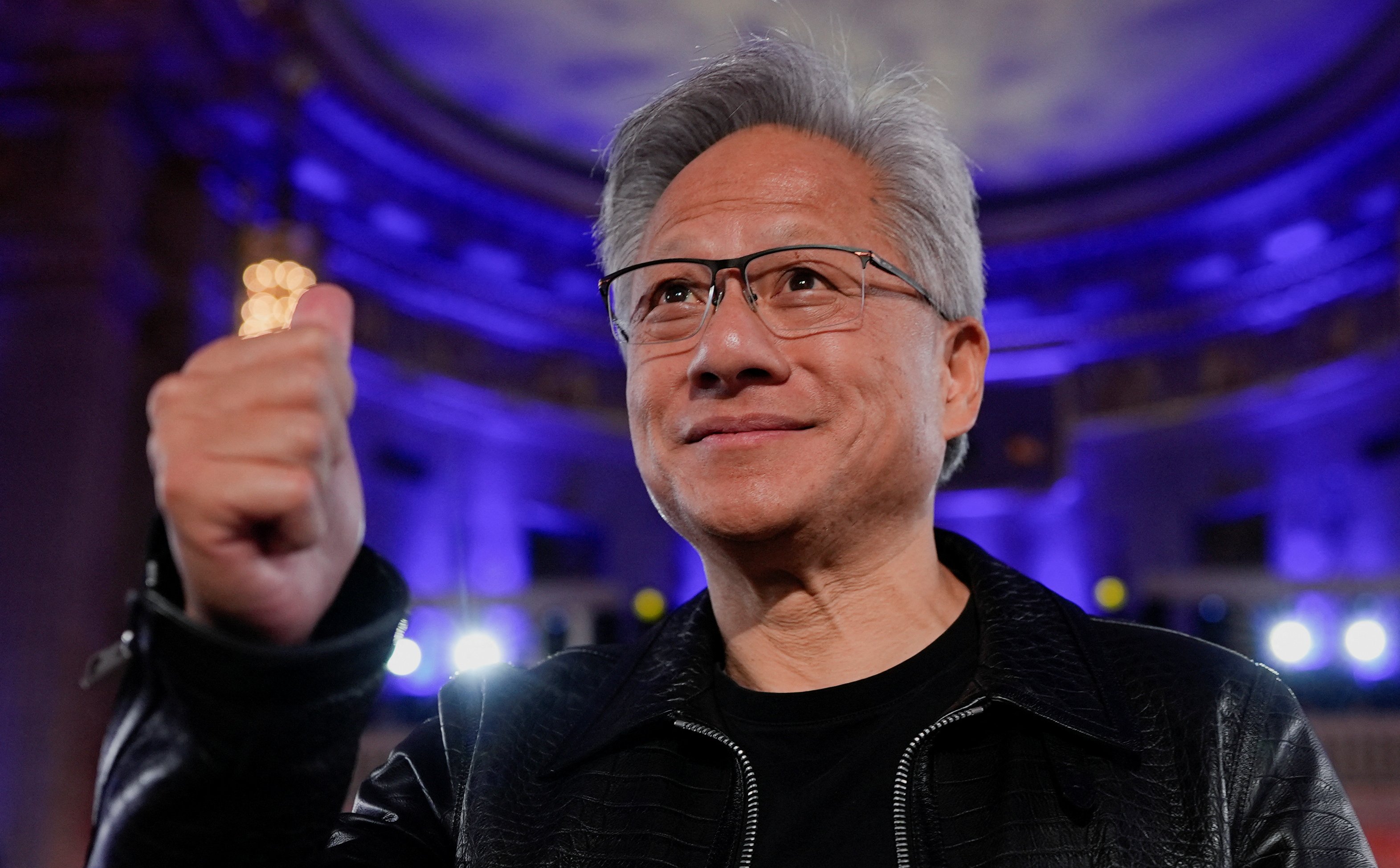 Jensen Huang, szef Nvidi – tylko on był w stanie ograć Donalda Trumpa