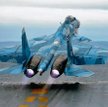 Jedną z zalet Su-33 jest możliwość startu z pokładu lotniskowca (na zdjęciu rosyjskie manewry na Mor