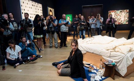 Tracey Emin i "My Bed"