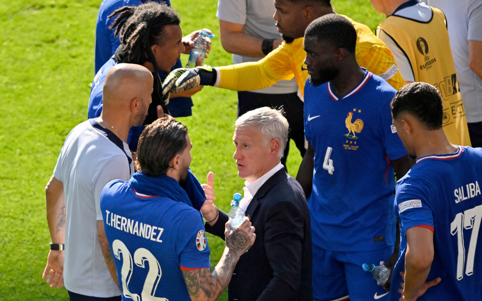 Selekcjoner Francuzów Didier Deschamps patrzy w przyszłość z optymizmem i nie martwi się nieskuteczn