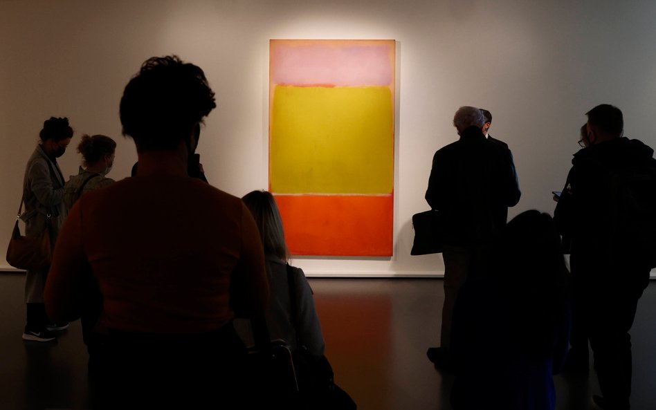 Obraz Marka Rothko "No. 7" był hitem pierwszej częśći aukcji kolekcji Macklowe w Sotheby's