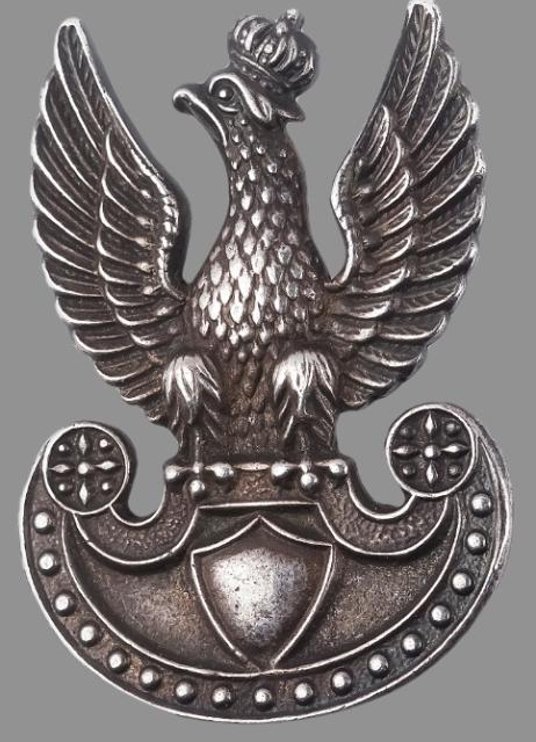 80–200 zł kosztują zabytkowe orły od wojskowych czapek.