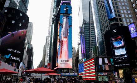 SpaceX blisko ceny z IPO, ale Wall Street wieszczy potężne wzrosty mimo przeceny