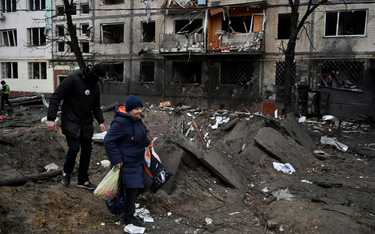 Efekt ostrzału Kijowa 23 grudnia 2023