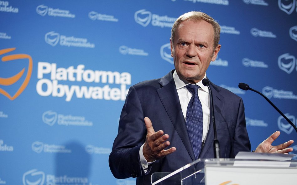 Donald Tusk: To nie Polska, tylko Kaczyński z PiS wychodzą z UE